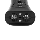 Repellente per cani ad ultrasuoni LED 9V contro il abbaiare Dispositivo di addestramento portatile Repellente laser Silenziare il cane Animale domestico Addestramento 2