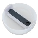 Replacement Lid for Stanley Cup 10 x 4 cm Plastic Lid with Silicone Seal Spill-Resistant Lid with Straw Hole Travel Mug 5