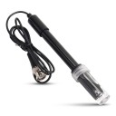 Replacement pH Probe with BNC Q9 Connector, 0–14 pH, 1.2 m Cable, Glass Electrode, Black, for pH Meter, Aquarium, Hydroponics and Laboratory 1