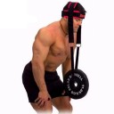 Reposacabezas ajustable para fortalecer el cuello sin cadena con acolchado y correas para un entrenamiento seguro en el gimnasio o en casa. 2