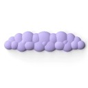 Reposamuñecas ergonómico delante del teclado 43 x 11 cm Forma de nube Espuma viscoelástica Apoyo para las manos mientras escribe y trabaja 8