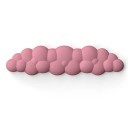 Reposamuñecas ergonómico delante del teclado 43 x 11 cm Forma de nube Espuma viscoelástica Apoyo para las manos mientras escribe y trabaja 4