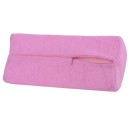 Repose-bras doux 29 x 14 x 6,5 cm Coussin professionnel pour les mains avec housse en tissu amovible à fermeture éclair pour le modelage 3