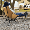 Repose-pieds pour chaise de camping 37,5 x 15 cm Repose-pieds pliable 55 x 12 cm Réglable 40–70 cm Hauteur 32 cm Poids 400 g 5