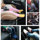 Repose-pieds réglable pour voiture pour enfants 35 x 21,8 cm en plastique ABS et construction métallique Support ergonomique Voyage confortable 2