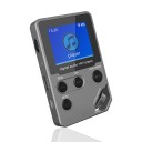 Reproductor MP3 C5 8 GB con Bluetooth Cuerpo de metal Control giratorio Radio FM Dictáfono Jack 3,5 mm Soporte microSD hasta 128 GB 2