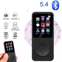 Reproductor MP3/MP4 Negro 1.8&quot; Bluetooth 5.4 Radio FM Dictáfono Altavoz HiFi microSD hasta 128GB Textos Imágenes Vídeo 2