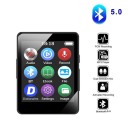 Reproductor MP3 MP4 negro con Bluetooth 5.0, pantalla de 1,77&quot;, reproductor de música, radio, grabación de vídeo, ranura microSD de 128 GB, equipo deportivo. 3