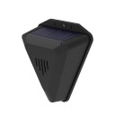 Répulseur solaire pour oiseaux et animaux avec alarme sonore panneau solaire monocristallin 5V 80 mA ABS pour la protection du jardin et du terrain 1