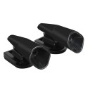 Répulseur ultrasonique de gibier pour voiture contre les animaux activé par le flux d'air 2 pièces dispositif de protection du véhicule lors 1