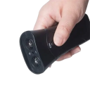 Répulseur ultrasonique LED pour chiens 9V contre les aboiements Dispositif d'entraînement portable Répulsif laser Silencieux pour chien Animal de compagnie Entraînement 3