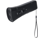 Répulseur ultrasonique LED pour chiens 9V contre les aboiements Dispositif d'entraînement portable Répulsif laser Silencieux pour chien Animal 4