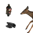 Répulsif ultrasonique pour cerfs pour voitures Sifflet d'avertissement contre les collisions avec les animaux Dispositif anti-collision 6