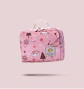 Reseorganisatör för blöjbyten med ficka för våtservetter Vattentålig polyesterpåse för blöjor med handtag 23 x 10 x 18 cm 12