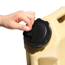 Réservoir d'eau portable de 12l Transporteur à grande capacité Sans fuite Accessoire de randonnée en plein air Camping Pique-nique 11