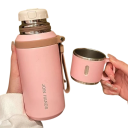 Resetermos med tefilter 600 ml 8 × 23 cm rostfritt stål SUS304 bärbar flaska för te och varma drycker till arbete, skola och resor 7