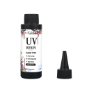 Resina epossidica UV cristallina Colla dura a rapida asciugatura Superficie trasparente Produzione di gioielli in cristallo DIY Creazione di decorazioni Lavoro manuale 1