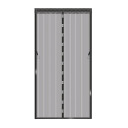 Rete magnetica per porte contro gli insetti 210 x 100 cm Tenda contro gli insetti con chiusure magnetiche Zanzariera 1