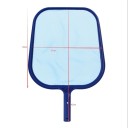 Rete per la pulizia delle piscine 42x27x30 cm Skimmer con tela fine Per vasche idromassaggio e piscine Pulitore manuale di detriti Foglie Insetti 2