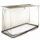 Rețea de camping împotriva țânțarilor Mosquitieră rectangulară cu bucle 200 x 90 x 180 cm Plasă fină din poliester Verde măsliniu Pentru camping 1