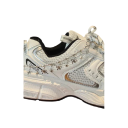 Řetízek na boty s mašličkami kovový stříbrný s háčky na tkaničky ozdobný řetěz na tenisky a obuv módní doplněk obuvi 2