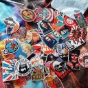 Retro adesivi 50 pz E169 2