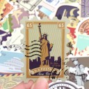 Ρετρό αυτοκόλλητα 50 τμχ E105 4