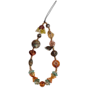 Retro Beaded Phone Pendant Colourful Mobile Chain Wrist Bracelet Short Camera Strap Bag Keychain 1