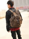 Retro canvas rugzak J2252 2