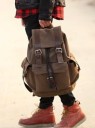 Retro canvas rugzak J2252 5