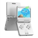 Retro herná konzola 8,3 x 8,2 x 2,39 cm véčková s 3,4-palcovým IPS displejom Linux 64-bit 16 GB bez hier WiFi a HD pripojením k TV 8