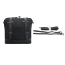 Retro motocyklová brašna vodotěsná velká kapacita 40 × 15 × 30 cm černá boční sedlová taška na motorku vintage styl 1