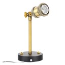 Retro nástenná lampa Otočná o 180° Patice E27 Kov Bronzovo-zlatá Napájanie 90-260 V Industriálny vintage dekor a osvetlenie do interiéru 3