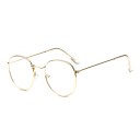 Retro Oval Non-Prescription Glasses 3