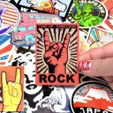Retro Stickers 50 pcs 4