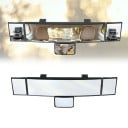 Rétroviseur intérieur grand angle pour voiture 38 x 7 x 3 cm Miroir multi-pièces avec miroirs latéraux et miroir pour enfant pour une meilleure visibilité 1