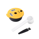 Reusable Silicone Coffee Capsule 200 ml for Tassimo Bosch 7.4 x 3 cm with Measuring Spoon Eco-Friendly Coffee Preparation 1