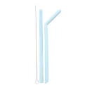 Reusable Straws with Cleaning Brush 2 pcs 5
