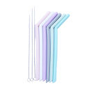 Reusable Straws with Cleaning Brushes 6 pcs 3