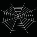 Reuzen katoenen spinnenweb, rekbaar spinnenweb voor huisdecoratie, Halloween-decoratie, Halloween-decoratie voor buiten, katoenen rekbaar spinnenweb voor huis, 2,5 m 4