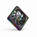 Reversibel ventilator ARGB til computer kabinet 120 mm med spejlramme 28 mm og belyst front til 3pin 5 V stik 2