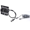Reversing Camera for Lorries and Buses Night Vision up to 15 m Waterproof Rating IP68 Power Supply 9 to 24 V CMOS Sensor Video Cable 15 m 1