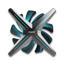 Reverzibilis ventilátor számítógépházba 120 mm ARGB világítással és FDB csapággyal 12 V 1600 rpm játékkonzol és munkaállomás hűtéséhez 1