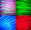 RGB színes éjszakai projektor 7 színmód USB 10 W 2