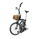 Rhinowalk Cyklistická brašna na řídítka s rychloupínáním a objemem 4 l polyesterová skládací taška 15 x 11 x 23 cm na městskou jízdu 4