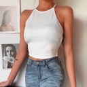 Ribbet top til kvinder A1356 2