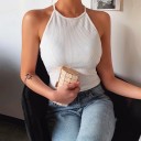 Ribbet top til kvinder A1356 3