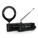 Ricevitore radio a banda larga ATS Mini V4 con chip SI4732 e DSP per FM AM e SSB con schermo da 1,9 pollici e ricarica USB-C di colore nero 2