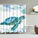 Rideau de douche animaux marins 5