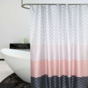 Rideau de douche avec crochets 1